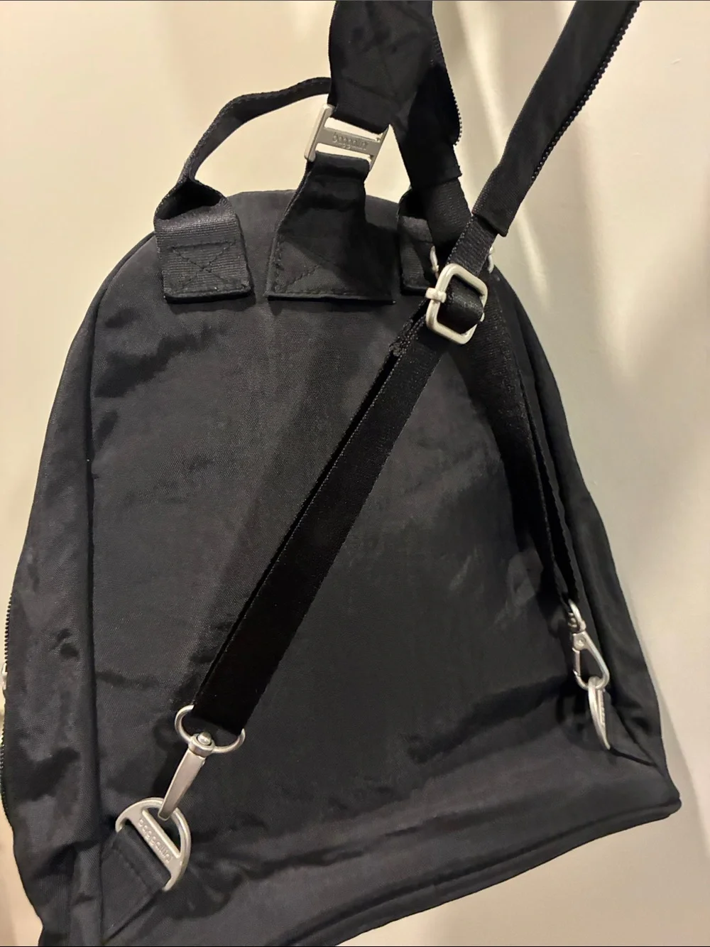 Baggallini Black Mini Backpack